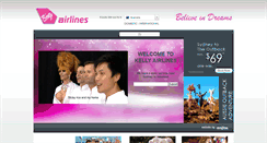 Desktop Screenshot of kellyairlines.com